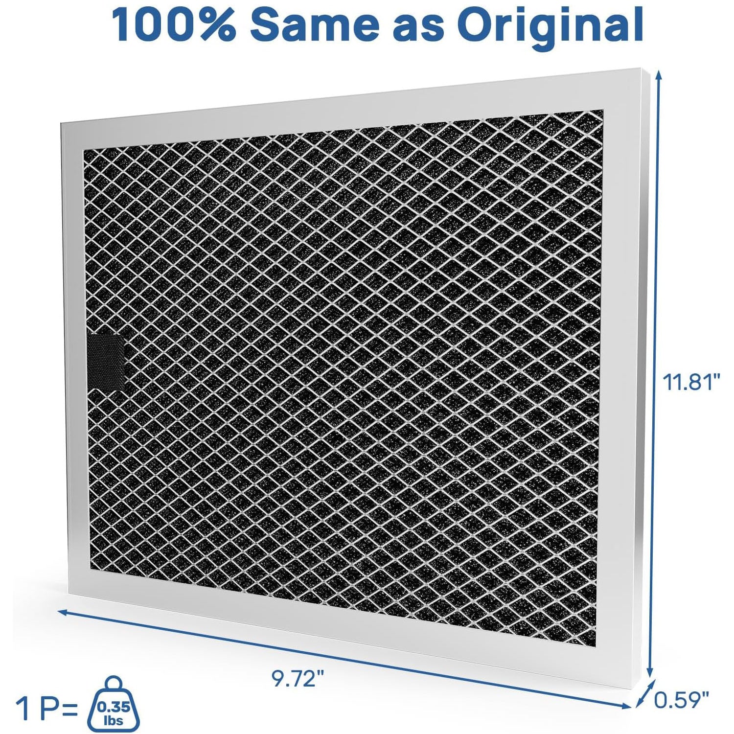 Argendon MERV-1 Filter Replacement 3 Pack (Set for Crawl Space & Basement Dehumidifier Guardian 60/85P)