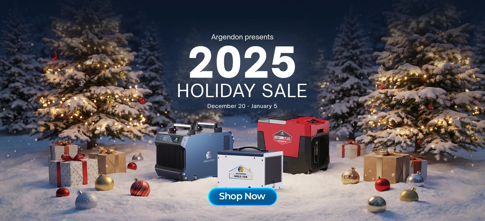 Argendon Holiday Sale