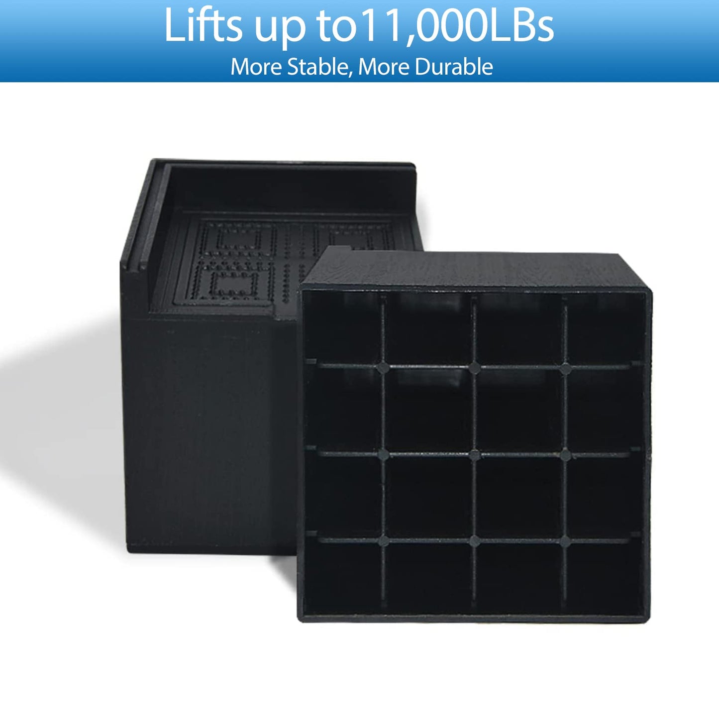 3 Inch L-Shaped Dehumidifier Riser Pad, Heavy Duty Stand for Enhanced Drainage, Universal Fit, 4 Pack