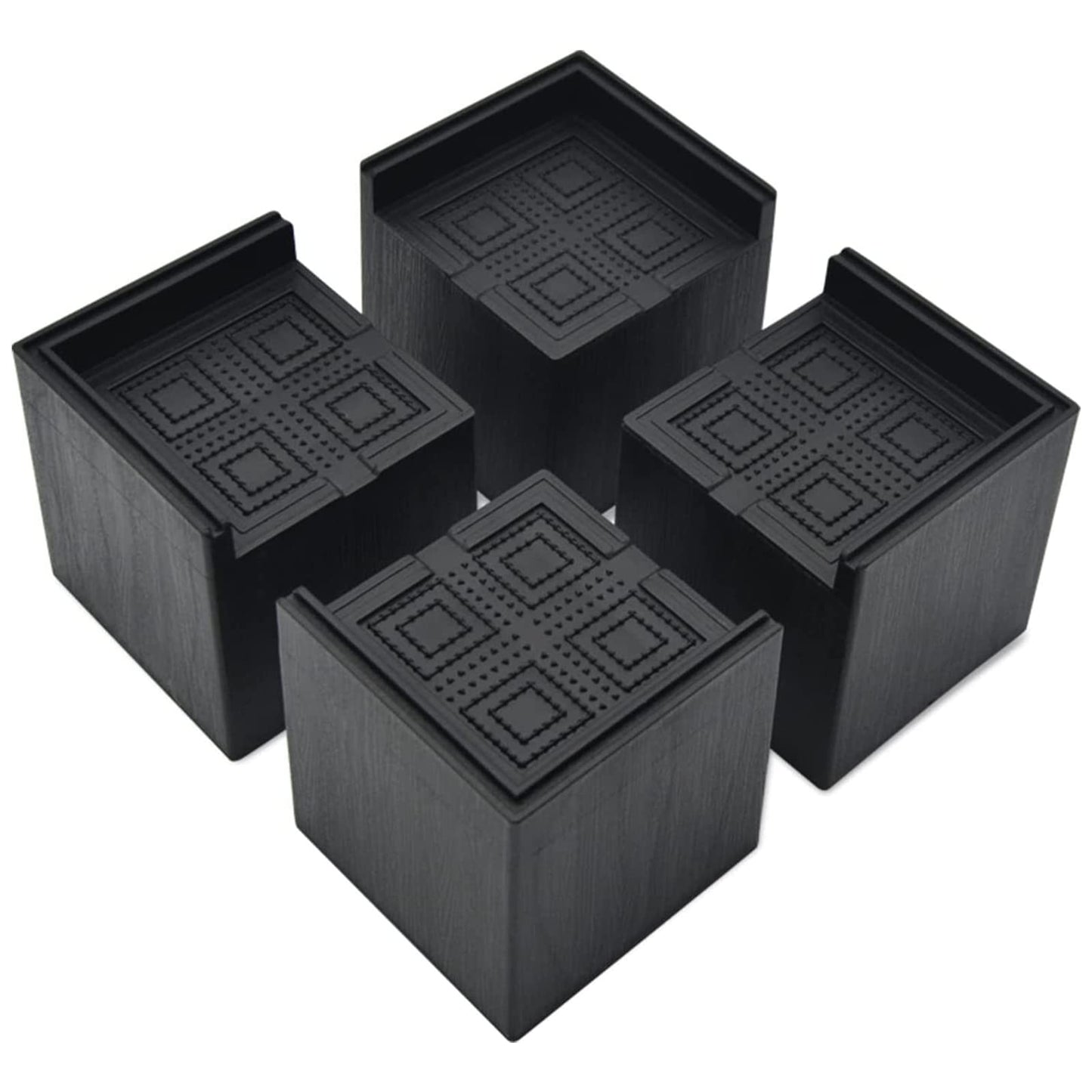 3 Inch L-Shaped Dehumidifier Riser Pad, Heavy Duty Stand for Enhanced Drainage, Universal Fit, 4 Pack