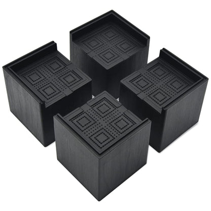 3 Inch L-Shaped Dehumidifier Riser Pad, Heavy Duty Stand for Enhanced Drainage, Universal Fit, 4 Pack