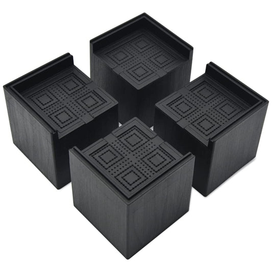 3 Inch L-Shaped Dehumidifier Riser Pad, Heavy Duty Stand for Enhanced Drainage, Universal Fit, 4 Pack