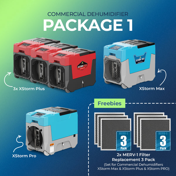 Argendon Industrial & Commercial Dehumidifier Package 1