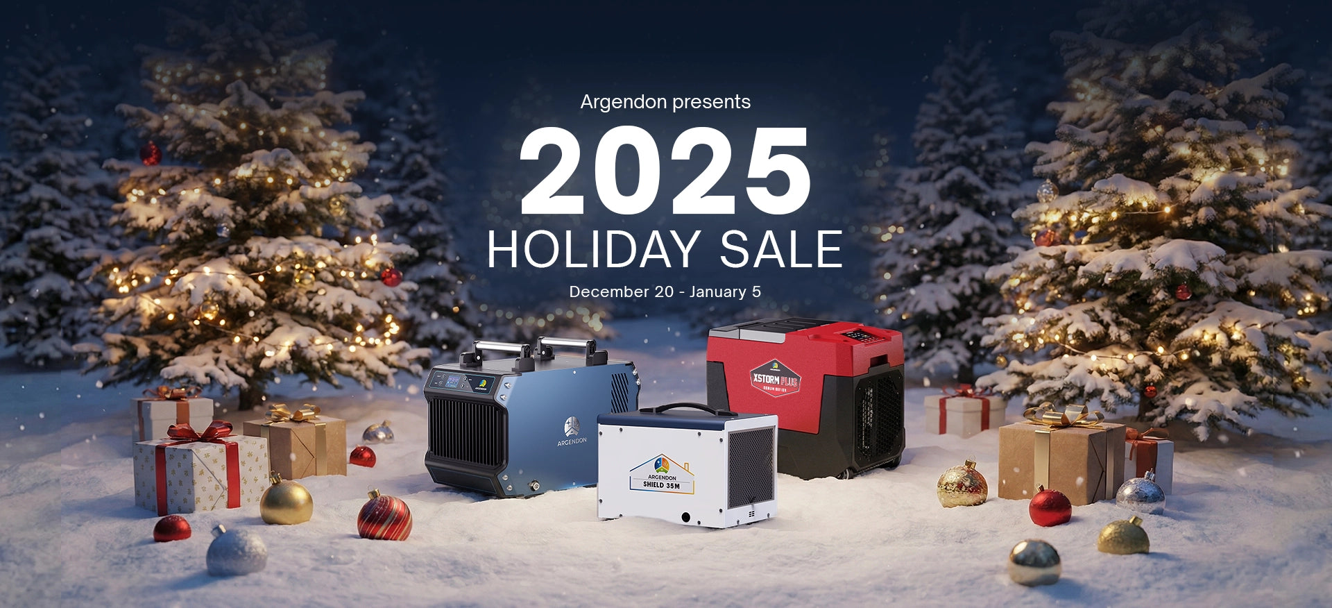 Argendon Holiday Sale