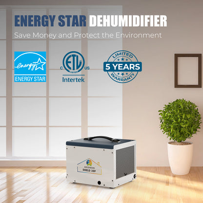 Argendon Shield 35P 70-Pint Crawl Space Dehumidifier