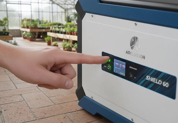 Step 1) Plug In & Power On