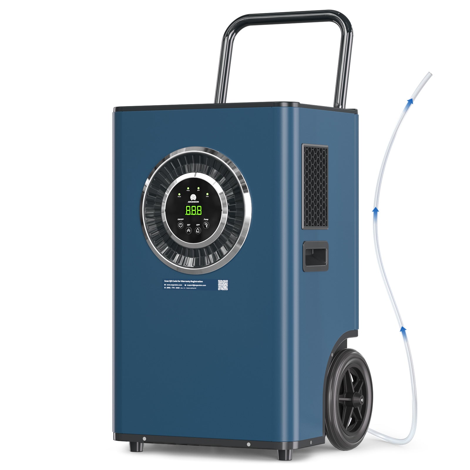 145-Pint SLGR Commercial Dehumidifier with Pump | Argendon Sandidry El