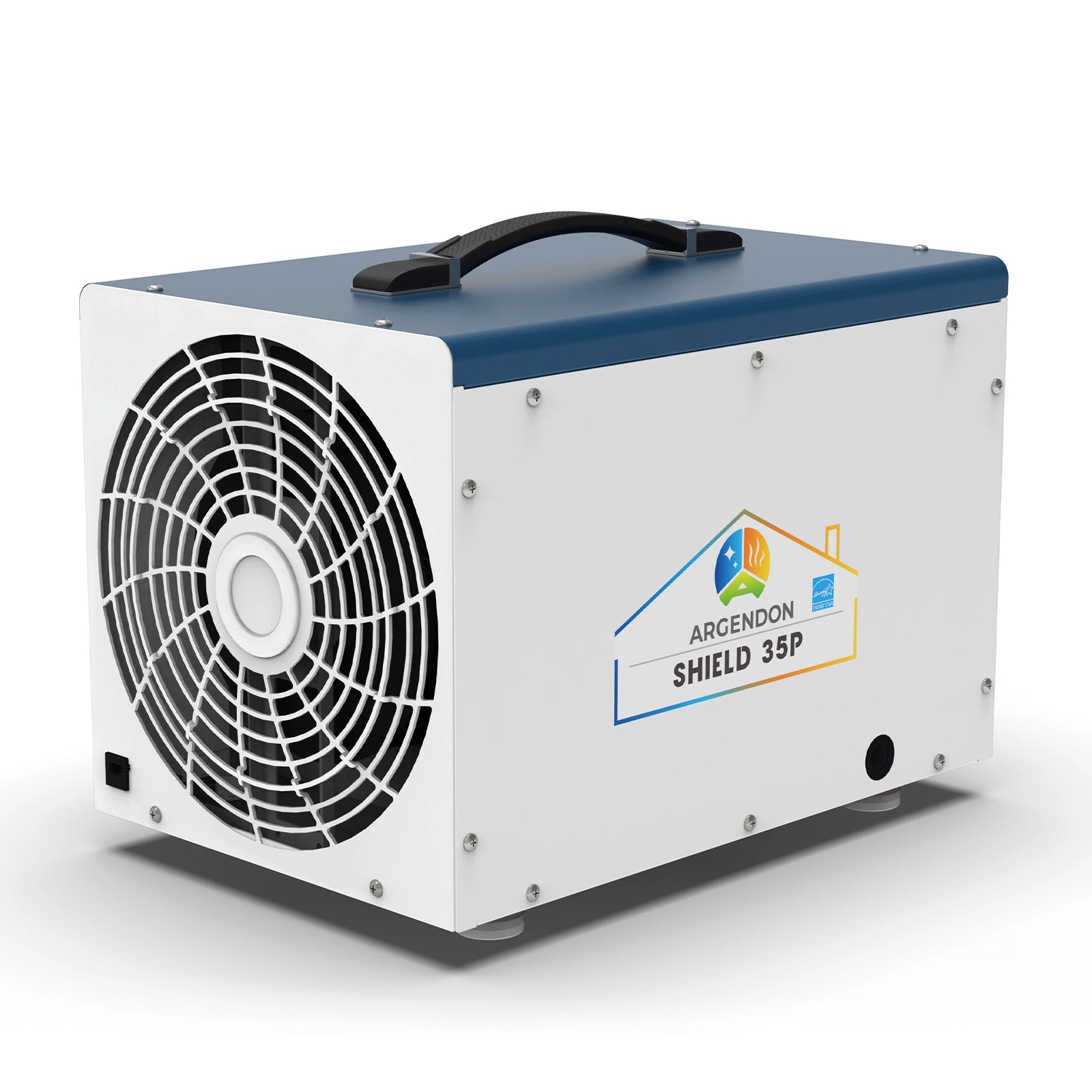 70-Pint Dehumidifier for Crawlspace & Basement with Pump and Drain Hose | Argendon Shield 35p