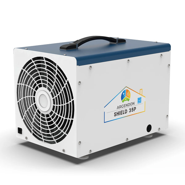 70-Pint Dehumidifier for Crawlspace & Basement with Pump and Drain Hose | Argendon Shield 35p