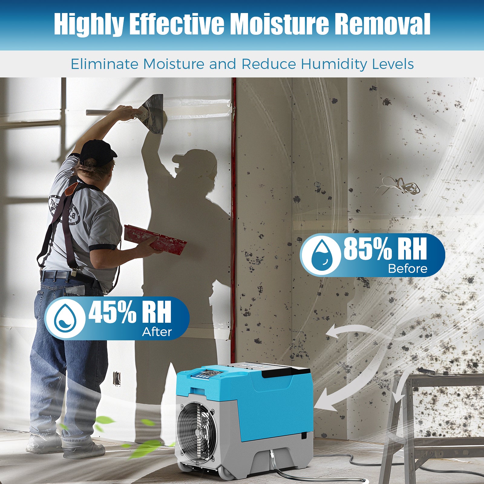 Argendon XStorm Max Commercial-Grade Dehumidifier